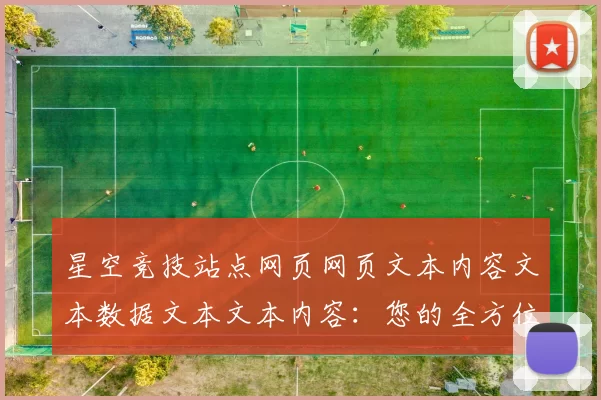 星空竞技站点网页网页文本内容文本数据文本文本内容：您的全方位数字竞技竞技伙伴_2